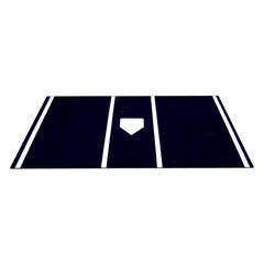 Trigon 6' x 12' Pro Turf Colored Home Plate Lined Batting Mats