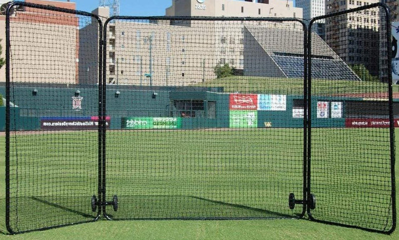 Trigon Sports ProCage 8’ x 16’ Tri-Fold Protective Screen BTRIFLD