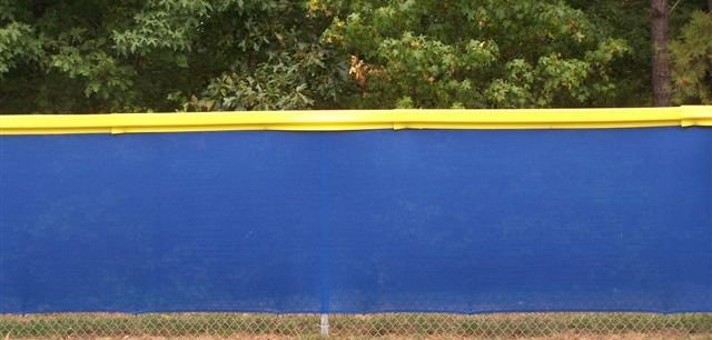 Trigon Sports Rollout Privacy Screen with Eyelets Size - 8 ft. x 50 yds Color - GREEN ONLY PPV8
