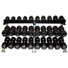 TROY 3-Tier 15 Pair Saddle Dumbbell Rack