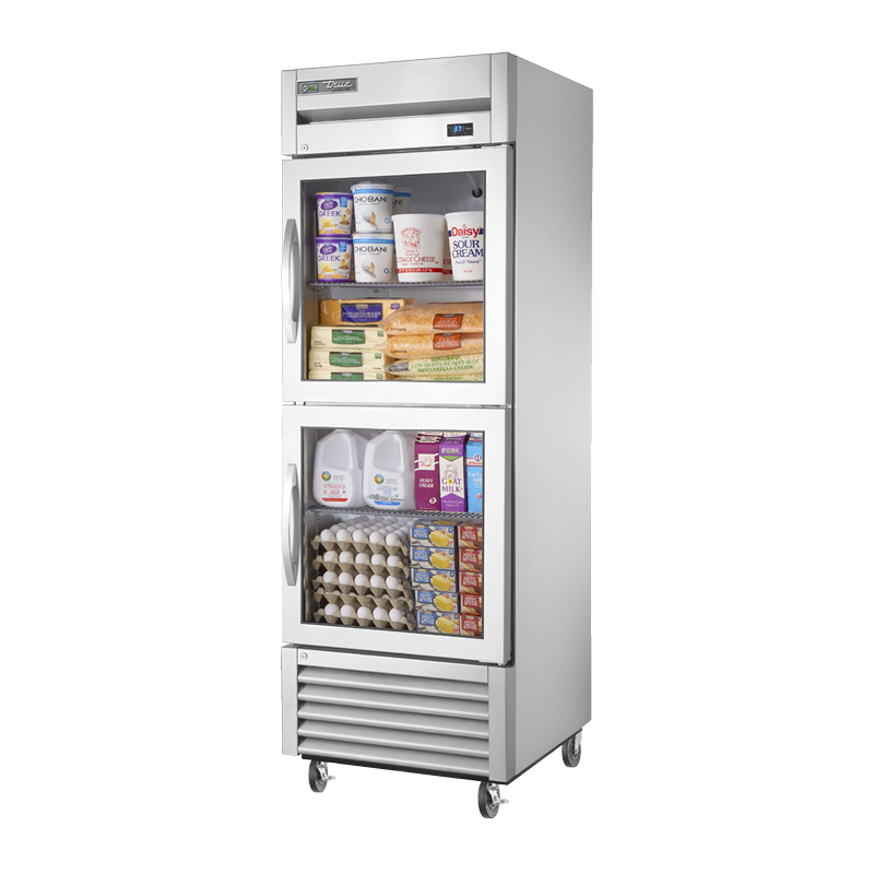True Refrigeration T-23G-2-HC~FGD01 Refrigerator Reach-in One-section