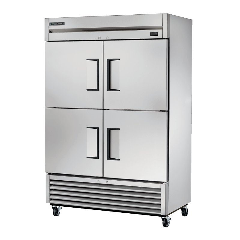 True Refrigeration T-49-4-HC Refrigerator Reach-in Two-section