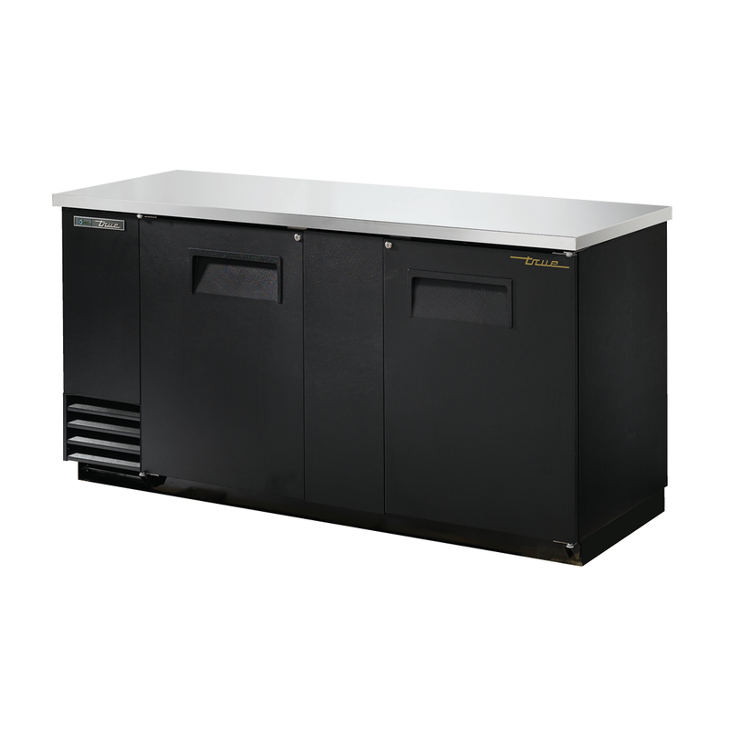 True Refrigeration TBB-3-HC Back Bar Cooler Two-section 69-1/8