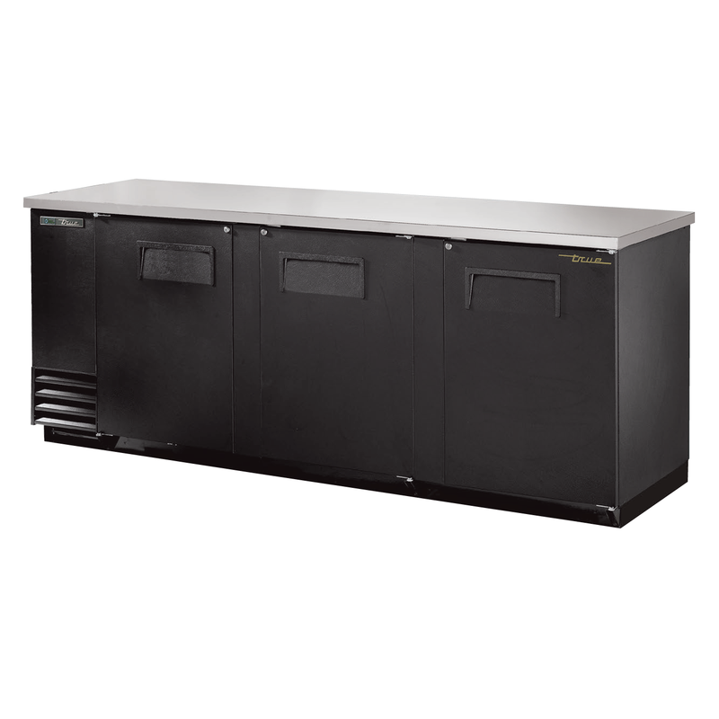 True Refrigeration TBB-4-HC Back Bar Cooler Three-section 90-3/8