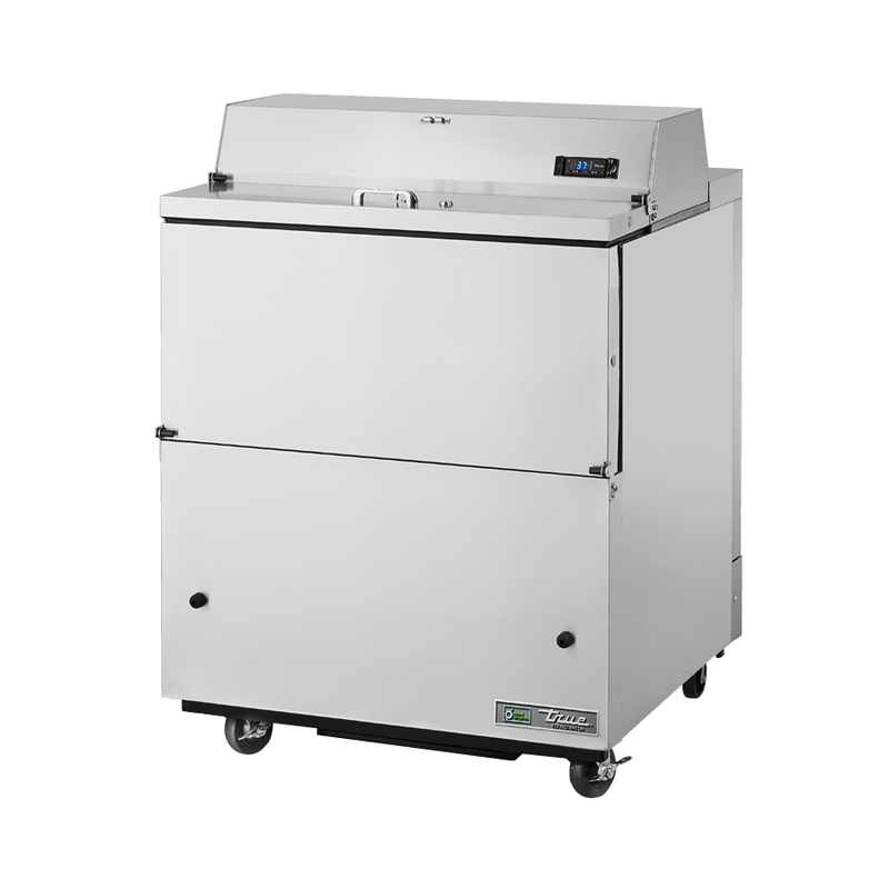 True Refrigeration TMC-34-S-SS-HC Mobile Milk Cooler Forced-air (8) 13
