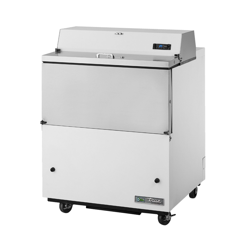 True Refrigeration TMC-34-SS-HC Mobile Milk Cooler Forced-air (8) 13