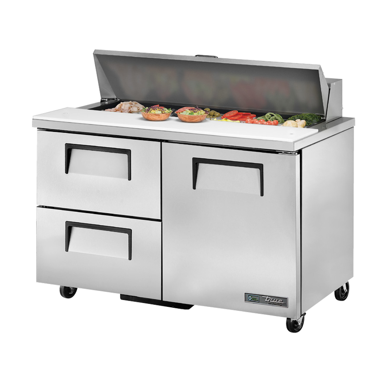 True Refrigeration TSSU-48-12D-2-HC_LH Sandwich/Salad Unit (12) 1/6 Size (4