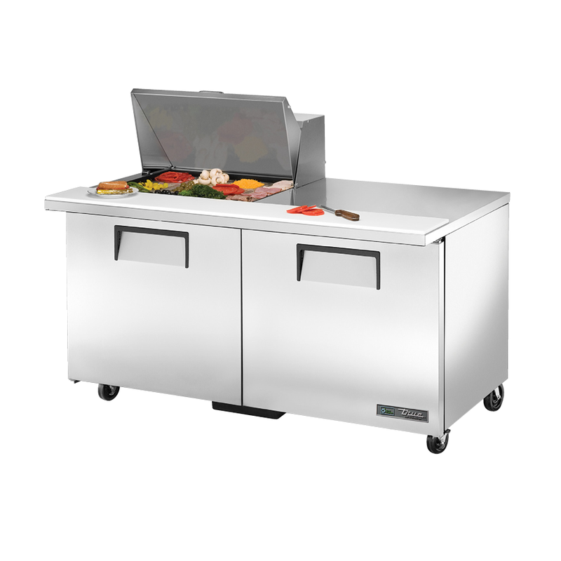 True Refrigeration TSSU-60-12M-B-HC Mega Top Sandwich/Salad Unit (12) 1/6 Size (4