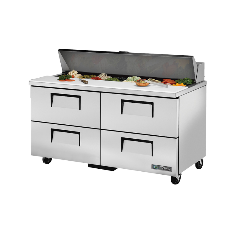 True Refrigeration TSSU-60-16D-4-HC Sandwich/Salad Unit (16) 1/6 Size (4