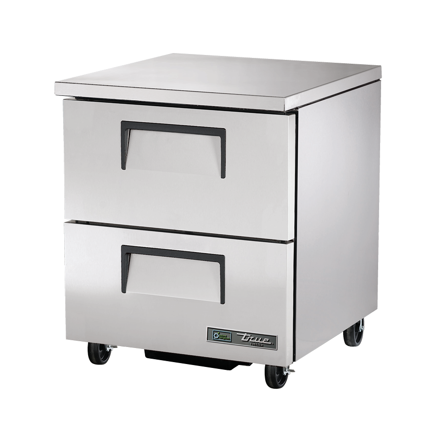True Refrigeration TUC-27F-D-2-HC Undercounter Freezer 10°F (2) Drawer ...