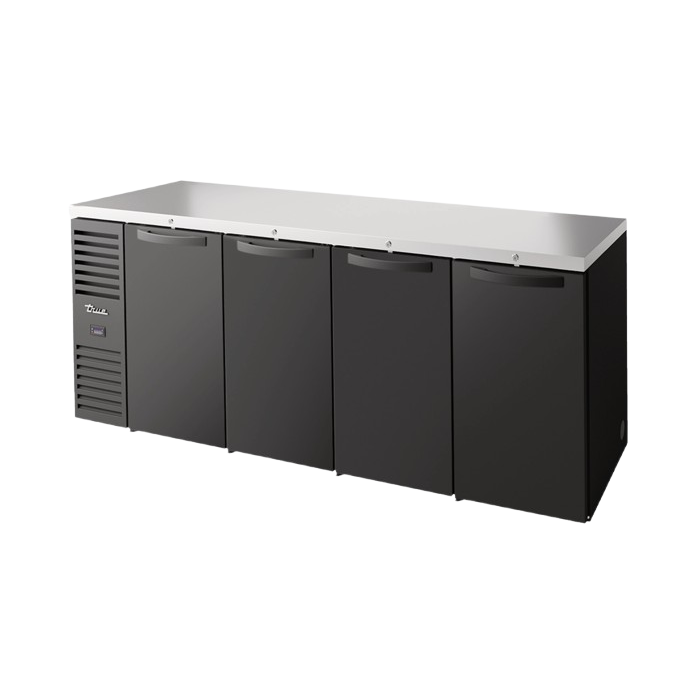 True Refrigeration TBR92-RI Refrigerated Back Bar Cooler Four-section 92