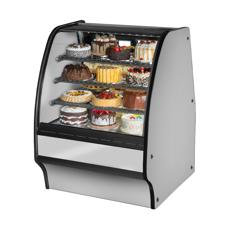 True Refrigeration TGM-R-36-SC/SC-S-S Glass Merchandiser Refrigerated