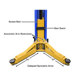 Atlas Platinum PVL12 ALI Certified 12,000 lb Overhead 2 Post Lift