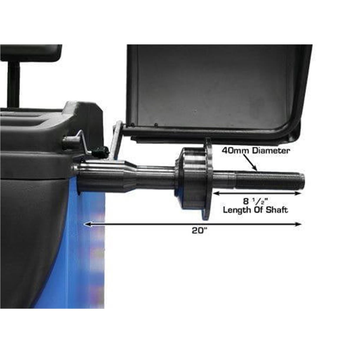 Atlas TC229 Tire Changer + WB49-2 Wheel Balancer Combo Package