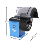 Atlas TC229 Tire Changer + WB49-2 Wheel Balancer Combo Package