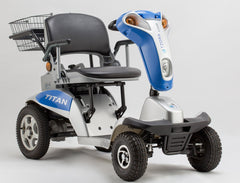 Tzora Titan 4 Hummer XL - Hummer Divided  4 Wheel Mobility Scooter