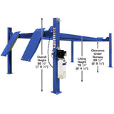 Atlas Platinum PVL14 4 ALI Certified 14,000 lb 4 Post Lift