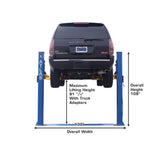 Atlas BP8000 8,000 lb Baseplate 2 Post Lift