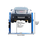 Atlas BP8000 8,000 lb Baseplate 2 Post Lift