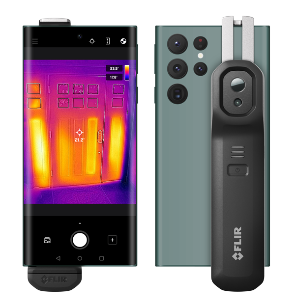 FLIR EDGE - Thermal Camera with Wireless Connectivity for iOS and Android Smart Devices (80 x 60 IR Resolution)