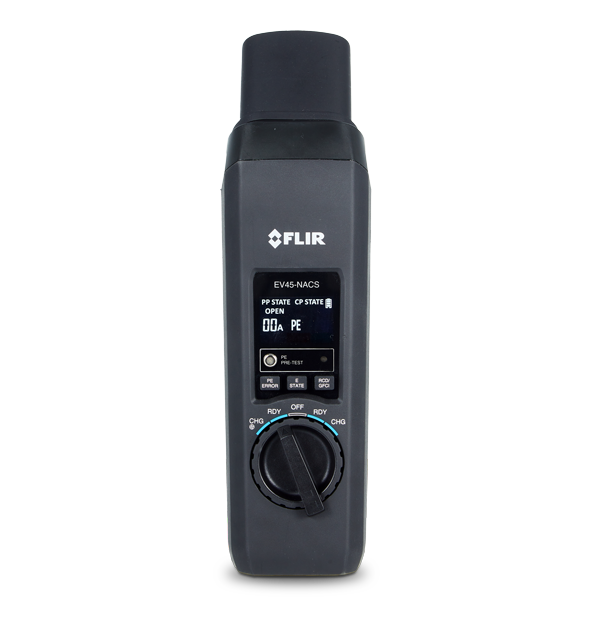 FLIR EV45-NACS - EV Charger Test Adapter with NACS Plug and Type 1 Converter