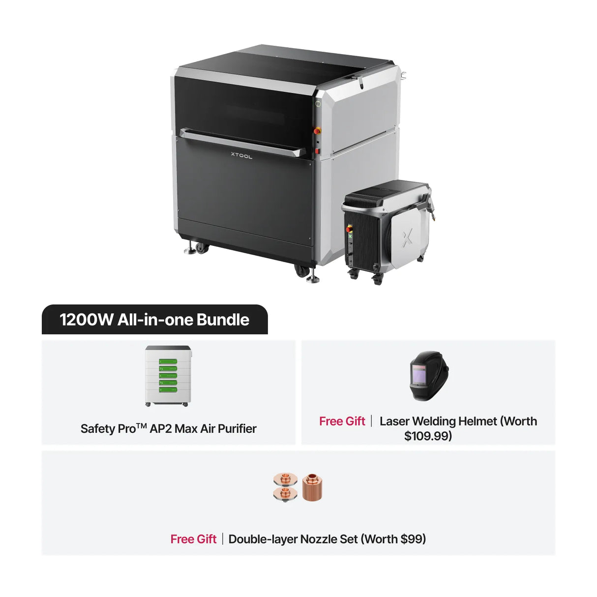 xTool MetalFab Laser Welder