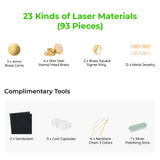 xTool F1/F2 Ultra Laser Material Kit (93pcs)