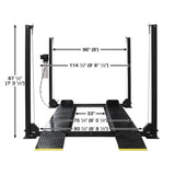 Atlas Apex 8 ALI Certified 8,000 lb 4-Post Lift