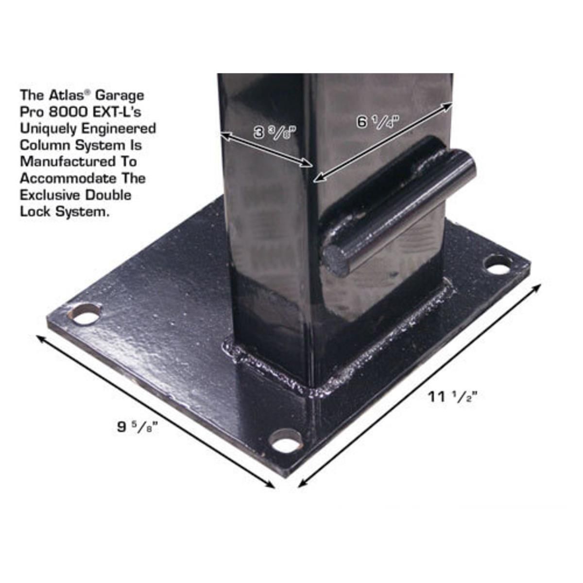 Atlas Garage PRO8000EXT-L 8,000 lb Extra Tall/Extra Long 4-Post Lift