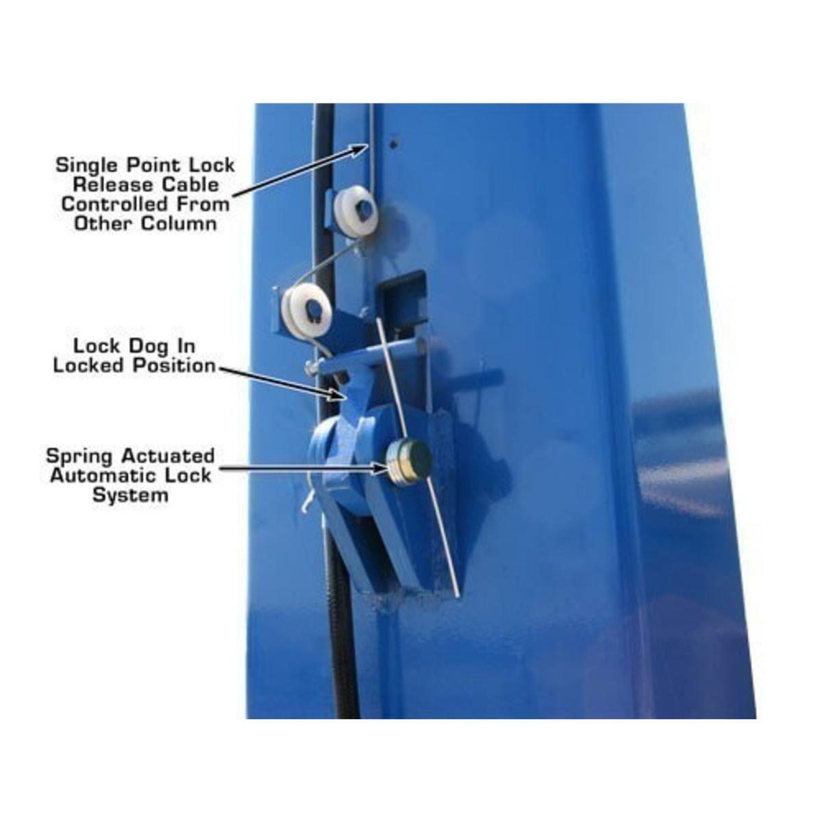 Atlas OHX10000X 10,000 lb Extra Tall 2-Post Lift