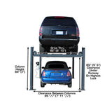 Atlas 408SL 8,000 lb. Super Deluxe 4-Post Lift