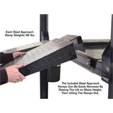 Atlas PRO8000EXT-L 4 Post Lift + RJ35 Sliding Jacks Combo